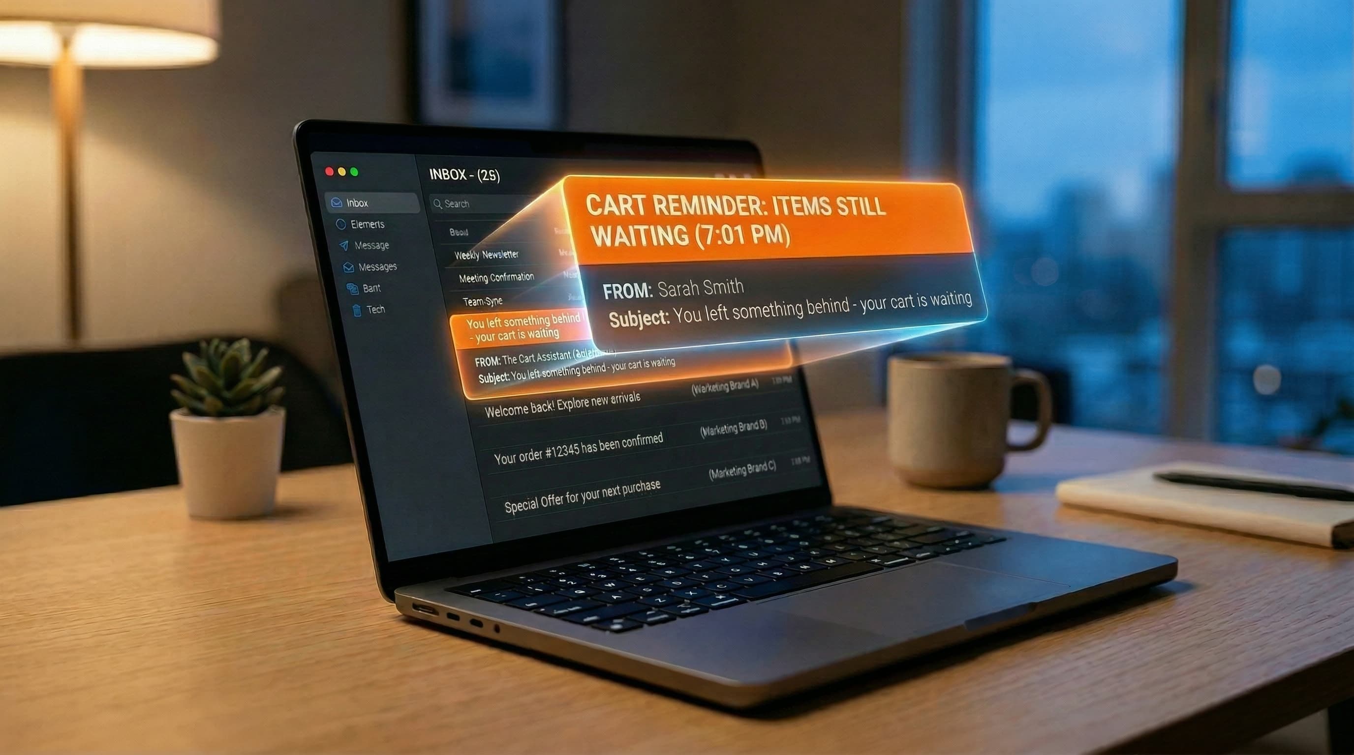 Abandoned Cart Email Subject Lines – Cart Reminder Notification in Inbox