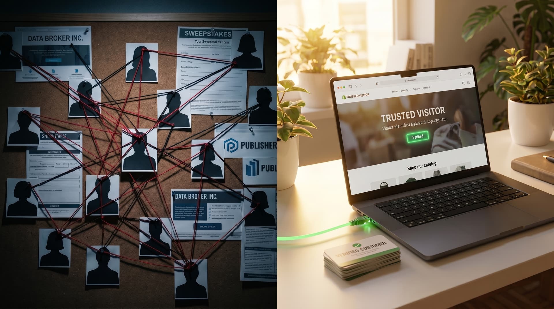 Third-Party Identity Graphs vs First-Party Customer Data Identification for Ecommerce Stores