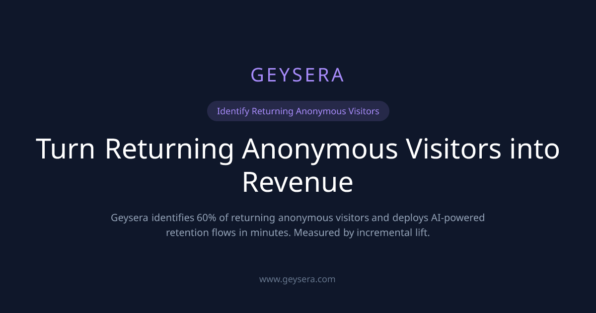 Cart & Browse Abandonment Email for Ecommerce | Geysera